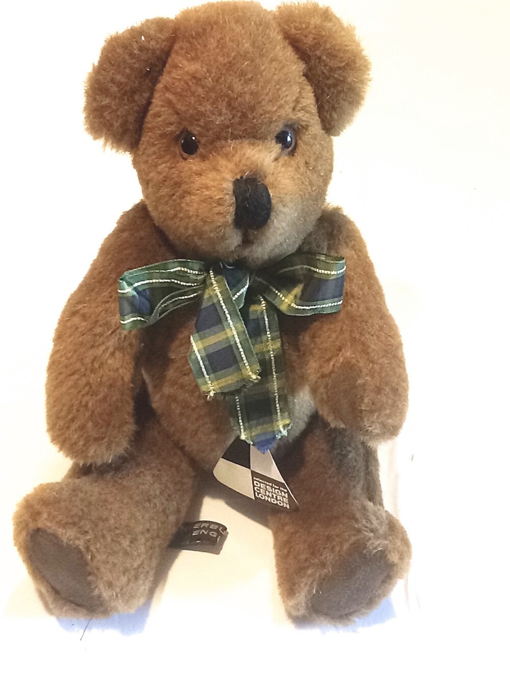 Vintage 1984 Canterbury Bears England Jointed Brown Plush Design Centre London